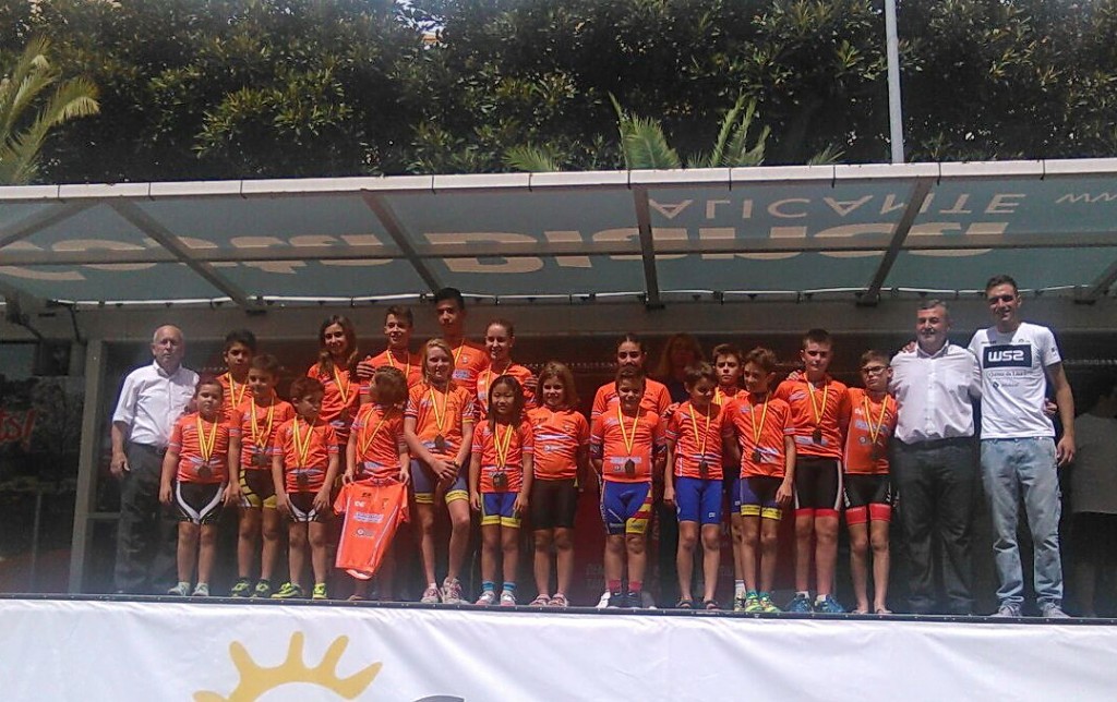 El podio de Alicante © arbitrosciclismo.com 