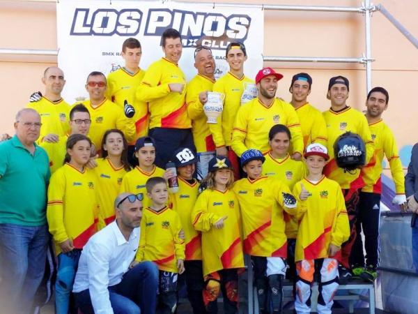 Campeones de la Copa de España de BMX 2015 © RFEC