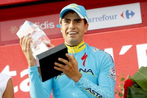 Landa, con su trofeo © Unipublic