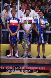 Mottet, Argentin y Saronni © Bettini