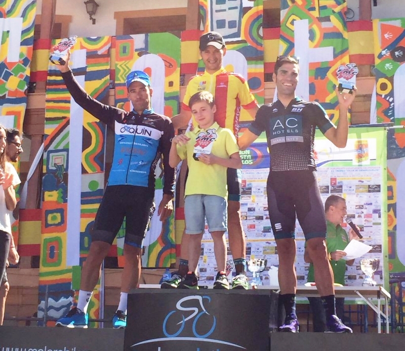 Podio del GP Villa de Ciempozuelos © FMC