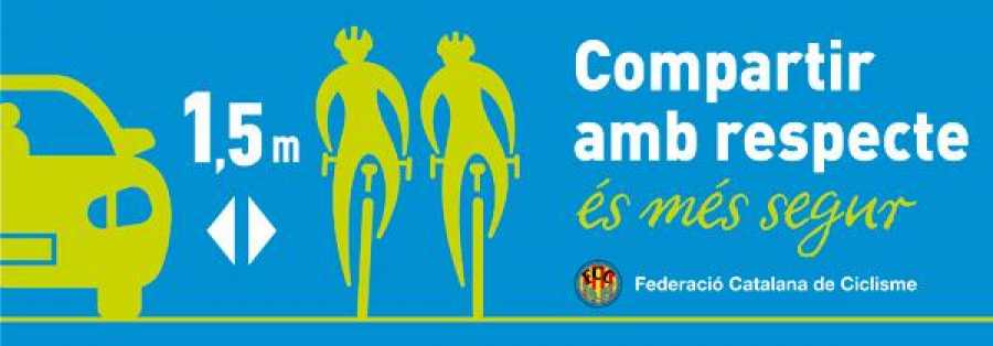 respeto 1,5m Federació Catalana