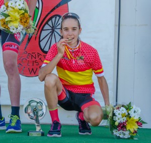 Rocío García, con su nuevo oro.
