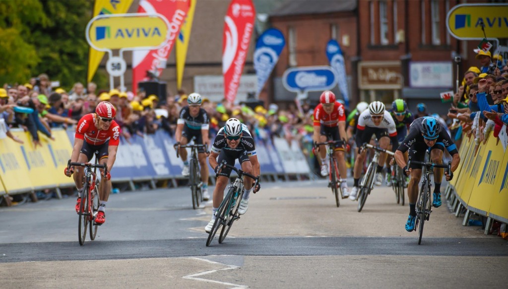 Greipel, Cavendish y Viviani © ToB