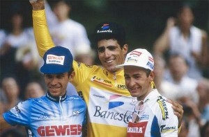Ugrumov, Indurain y Pantani
