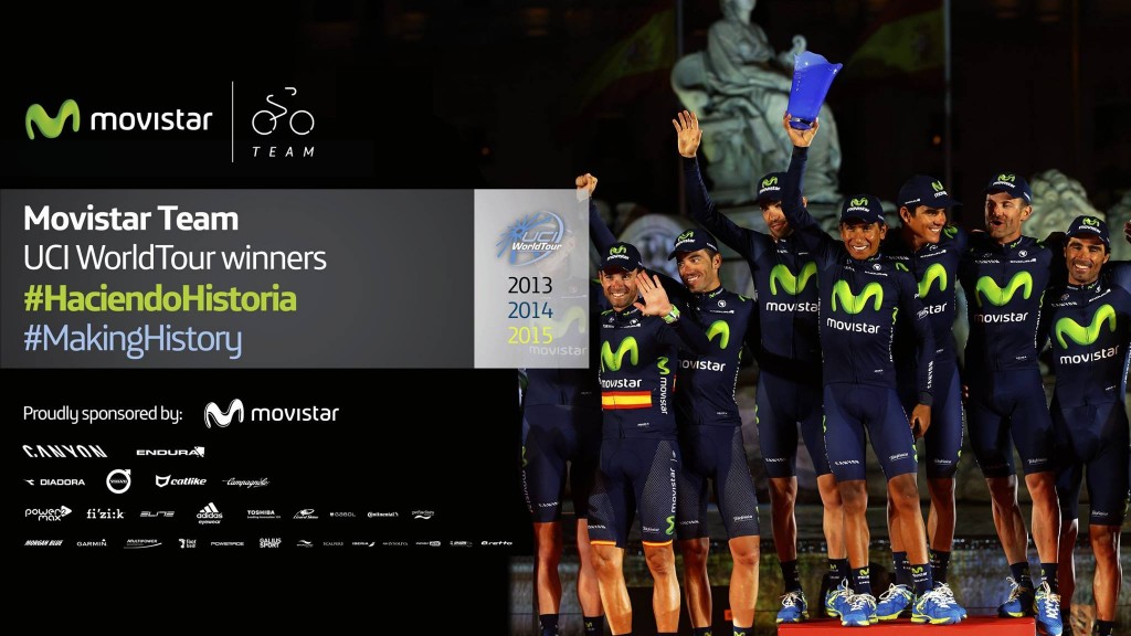 Montaje de equipo español © Movistar