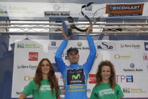Su victoria final en Asturias © Movistar