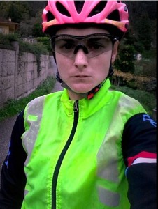 Lucía Vázquez, indignada tras el accidente.