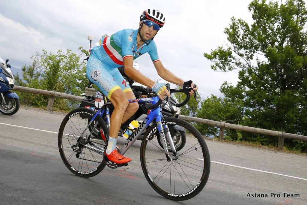 Nibai, durante la 19ª etapa del Tour con final en La Toussuire © Astana Pro Team 