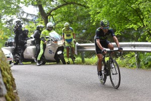 Antón, en el pasado Giro © Movistar 