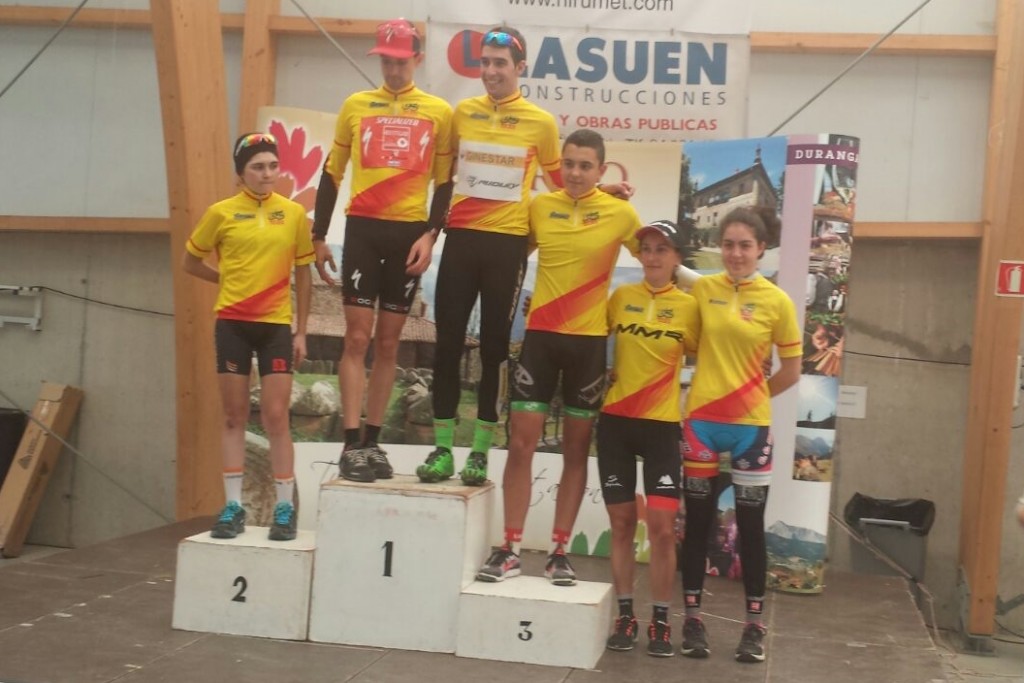 Líderes élite, sub-23 y júnior de la Copa de España © RFEC