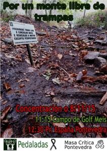 por un monte libre de trampas