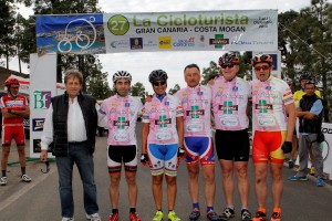 Homenajeados en la 2ª etapa © Iñaki Lopetegi