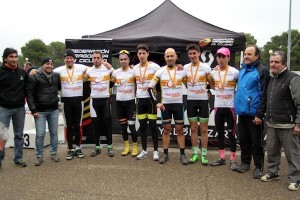 Campeones aragoneses de ciclocross 2015 © FAC