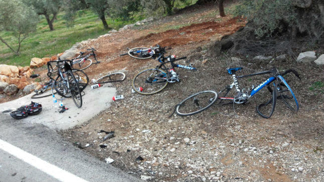 Así quedaron las bicicletas © informacion.es