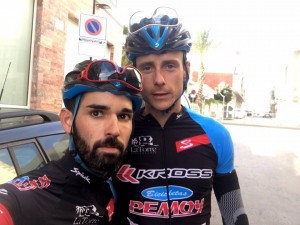 Juanje Urquizar (izda) y  Javier Chacón liderarán al Pemoy en 2016.