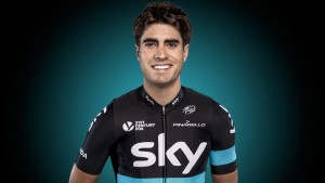 Mikel Landa con su nuevo atuendo © Sky