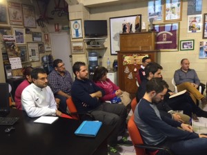 Reunión para confeccionar el calendario de escuelas de ruta 2016