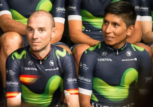 Valverde y Nairo Quintana © Movistar