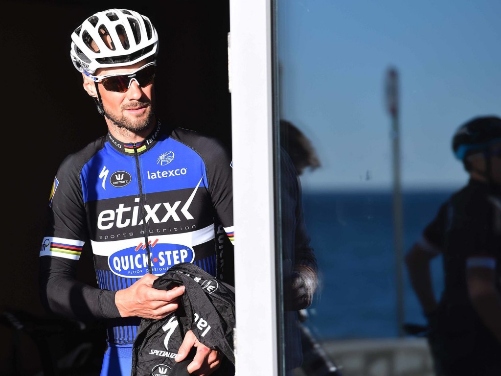 Boonen, en la presentación en Calpe © Etixx