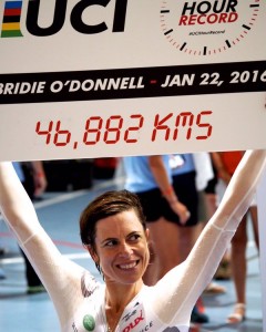 O'Donnell con su marca © UCI