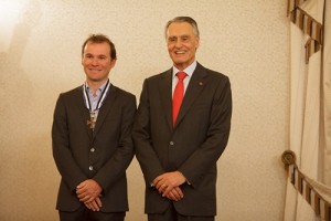 Paulinho y Cavaco Silva © Portugal