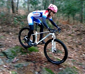 Lucía Vázquez, la componente del equipo gallego