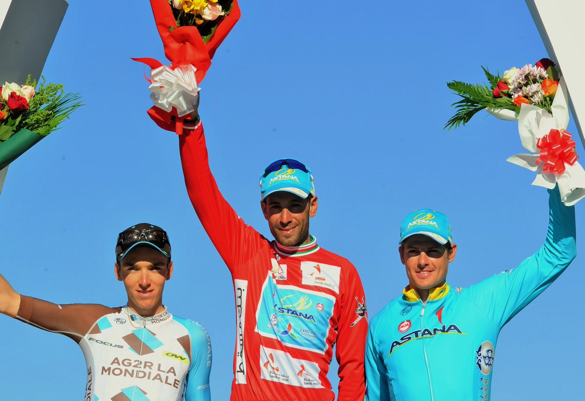 Bardet, Nibali y Fuglsang © Astana