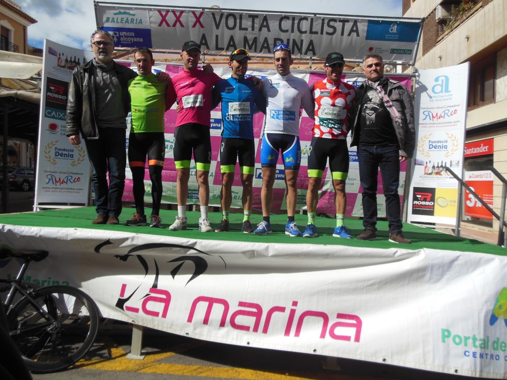 Los líderes tras Pedreguer © Volta La Marina