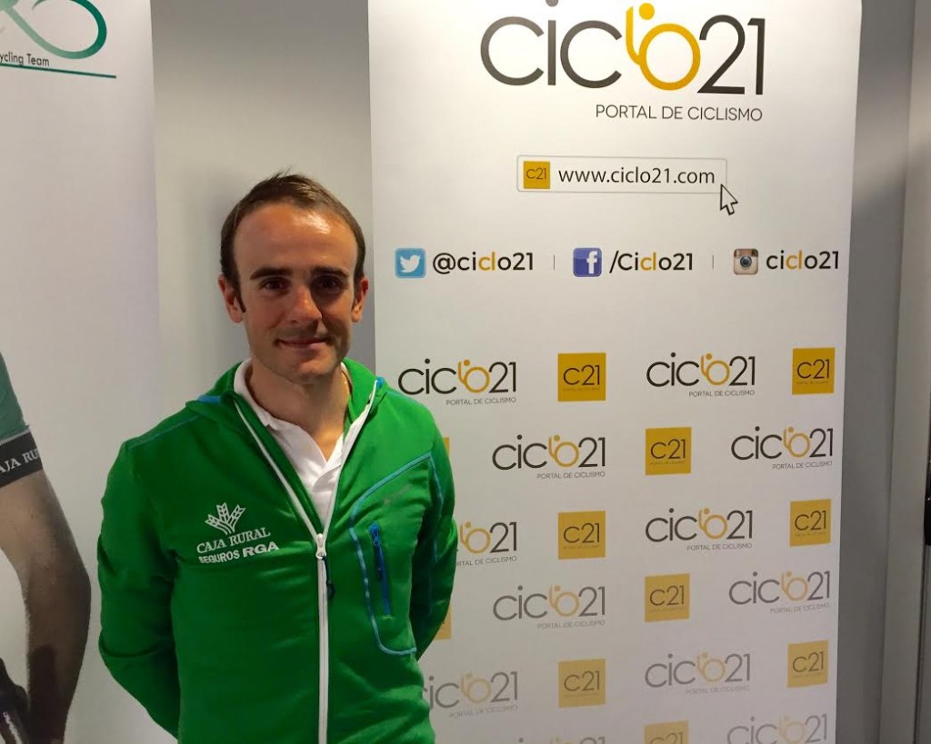 Pardilla, antes de la presentación de su equipo © Ciclo 21