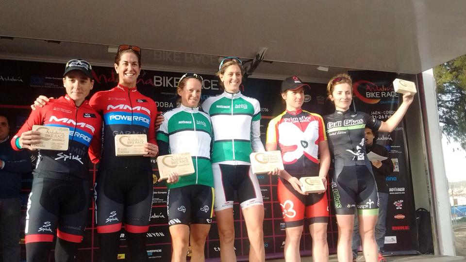 El podio femenino © ABR
