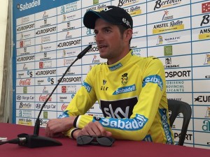 Poels, en la rueda de prensa © Ciclo 21