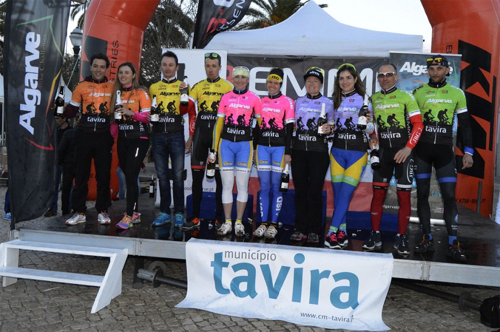 Podio final UCI Open Algarve Bike Race © Acción Tr3s