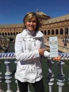 Con el primer trofeo © Ciclo 21