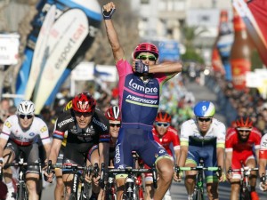 Cimolai alegra a su equipo © Lampre 