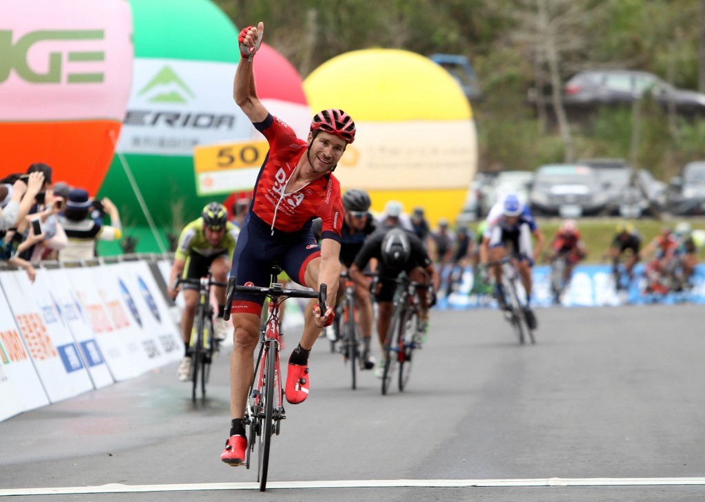 La segunda del australiano © Tour Taiwán 