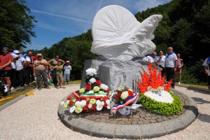 El monumento al italiano