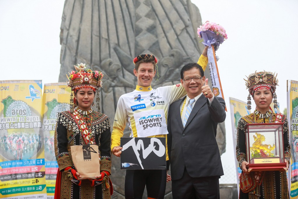 Hucker, de amarillo final © Tour Taiwán 