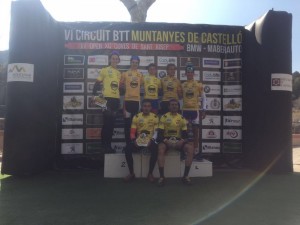 Líderes de la prueba © FCCV