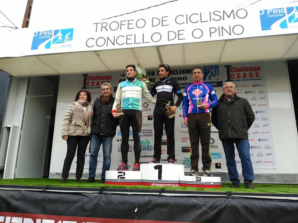 Podio máster 50 © CC Betanzos