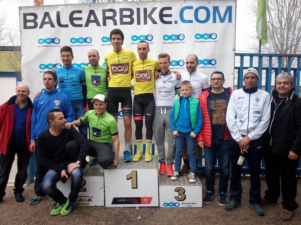 Podio final en Manacor © balearbike.com