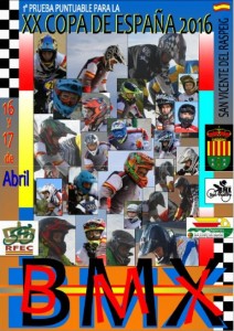 CARTEL BMX SAN VICENTE