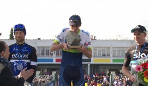 Boonen, Hayman y Stannard © Eurosport