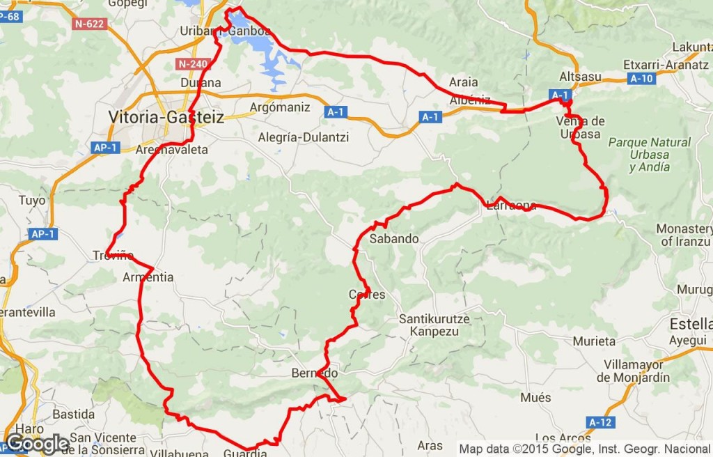 MAPA prueba vitoria 2016