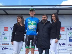 Carthy, en el podio © Caja Rural