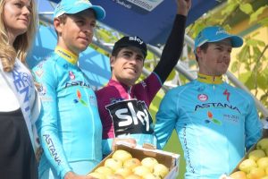 Kangert, Landa y Fuglsang © Giro Trentino