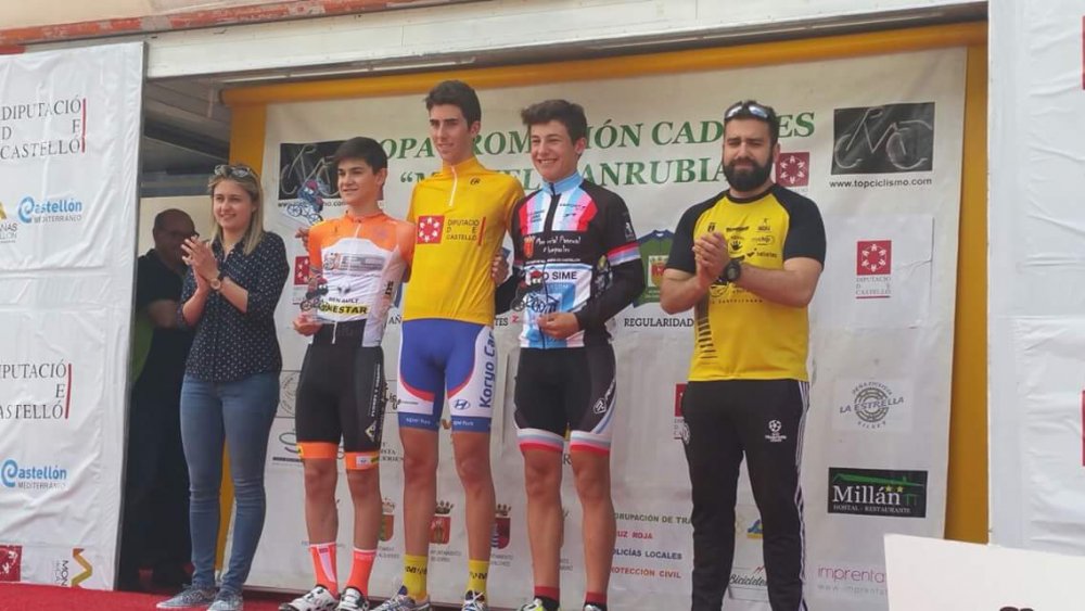 El podio final © FCCV