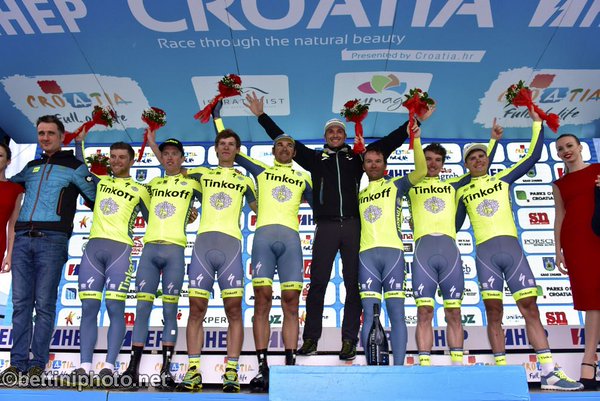 El ganador de la etapa © Tinkoff