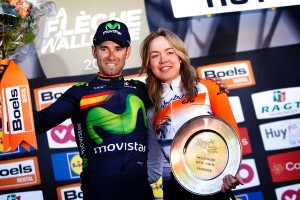 Valverde y Van der Breggen © Movistar 