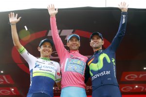 Chaves, Nibali y Valverde © Bettini